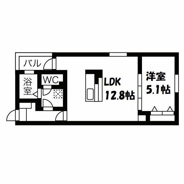 TRYⅡ柳川 間取り図