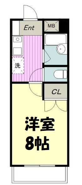アーバンライフ内浜 間取り図