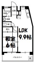 ロイヤルハイツタニ 間取り図