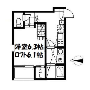 ハーモニーテラス志賀町Ⅶ 間取り図