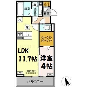 ムルティー大幸 間取り図