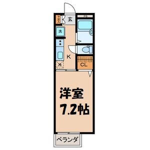 サンライズ唐山 間取り図