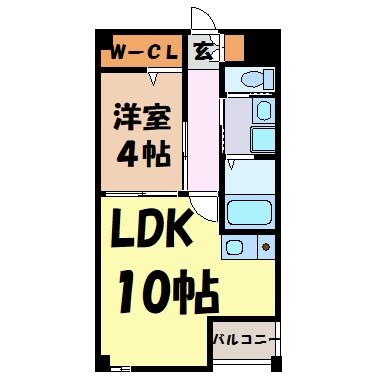 パークアベニュー東山 間取り図