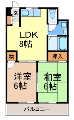 丸の内カジウラマンション 間取り