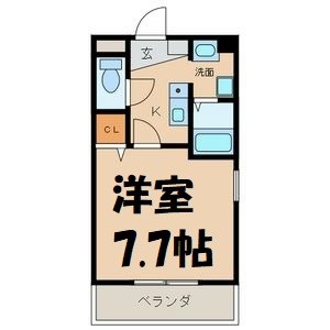 グランドール名駅 間取り図