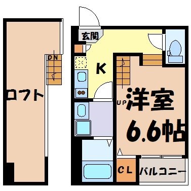 ベルシャンブル 間取り図