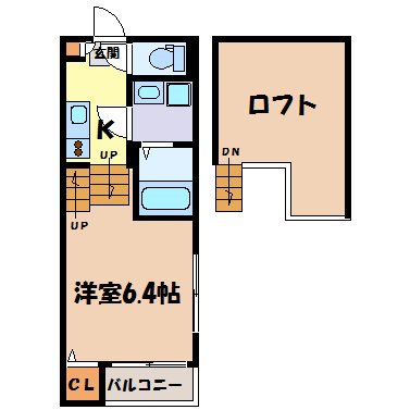 Eternal Court TSURUMAI 間取り図