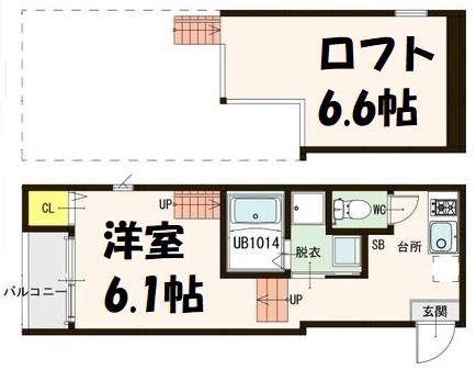Stage苗代町 間取り図