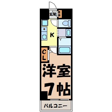 アセーラ新栄 間取り図