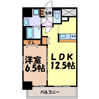 グランデ中村区役所 間取り図