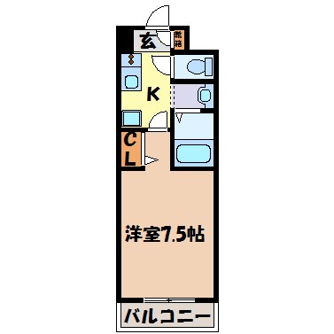 雪見ハイツ 間取り図