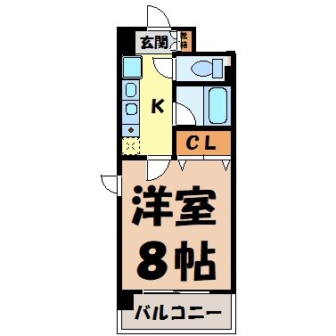 メゾンクラルテ 間取り図