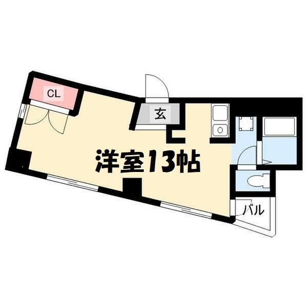 クレセール花の木 間取り図