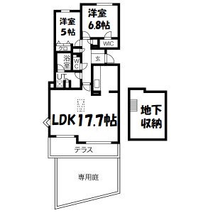 藤和ライブタウン鹿子殿 間取り