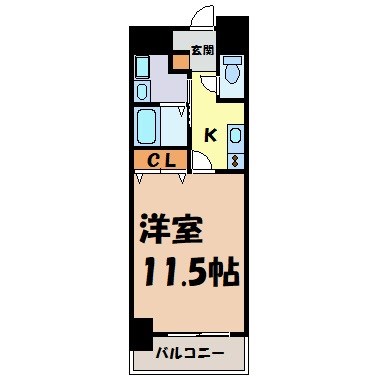 TQレジデンス名古屋錦 間取り図