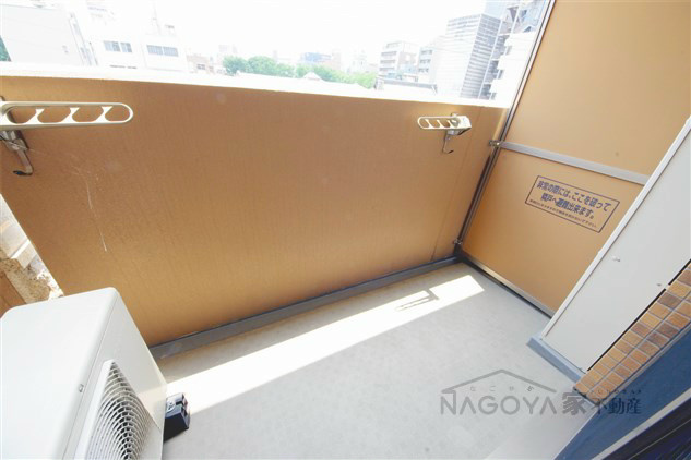 プレサンス新栄デコール ベランダ