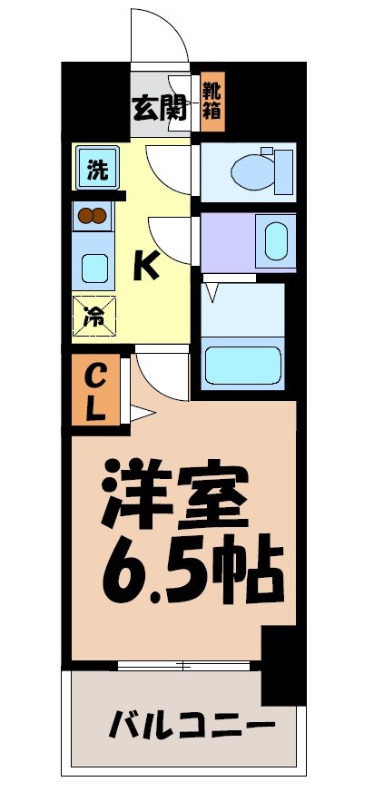 プレサンス名古屋菊井セルカ 間取り図