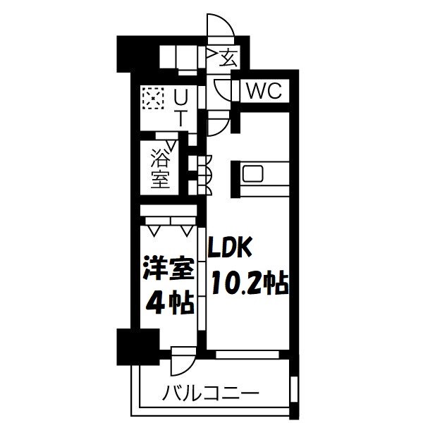 アドバンス名古屋モクシー 間取り