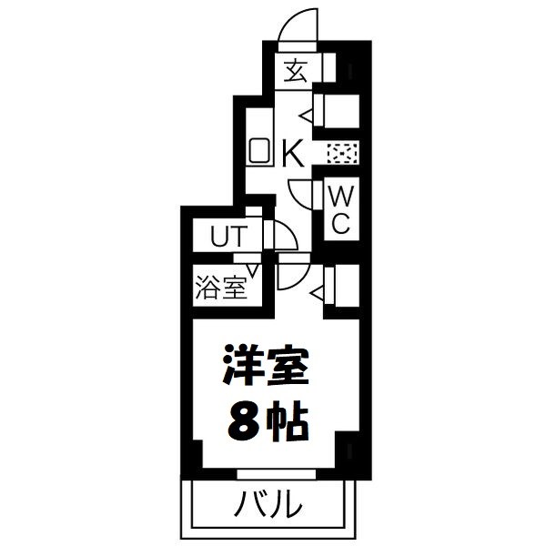 ファステート名古屋駅前アルティス 間取り図