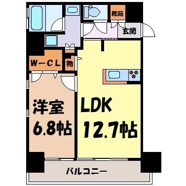 ファーストレジデンス栄 間取り図