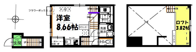 パークフロント清明山 間取り図