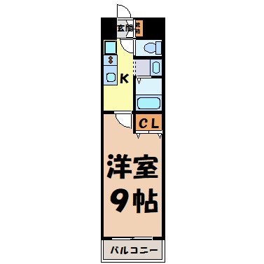 サンパティーク東片端 間取り図