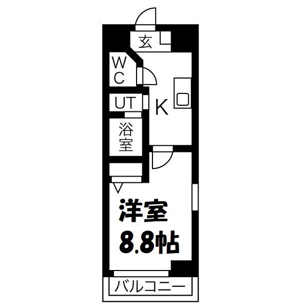サンパティーク東片端 間取り