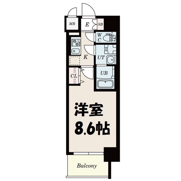 S-RESIDENCE浄心Ⅱ 間取り