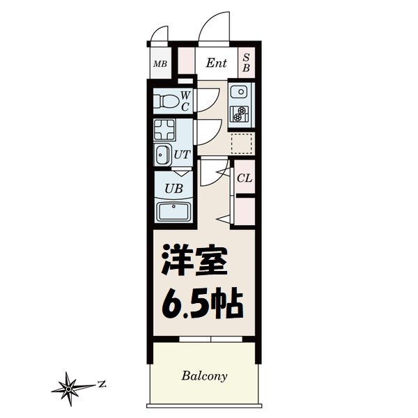 S-RESIDENCE上飯田North 間取り図