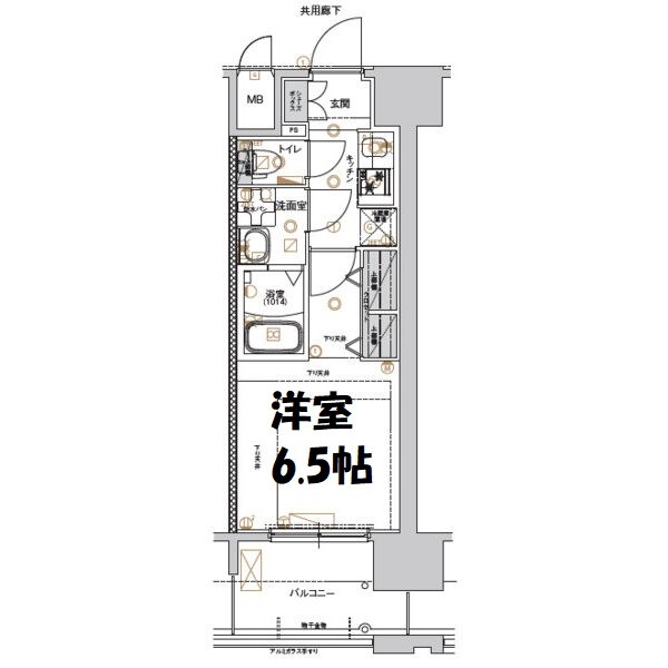 CREST TAPP平安通 間取り図