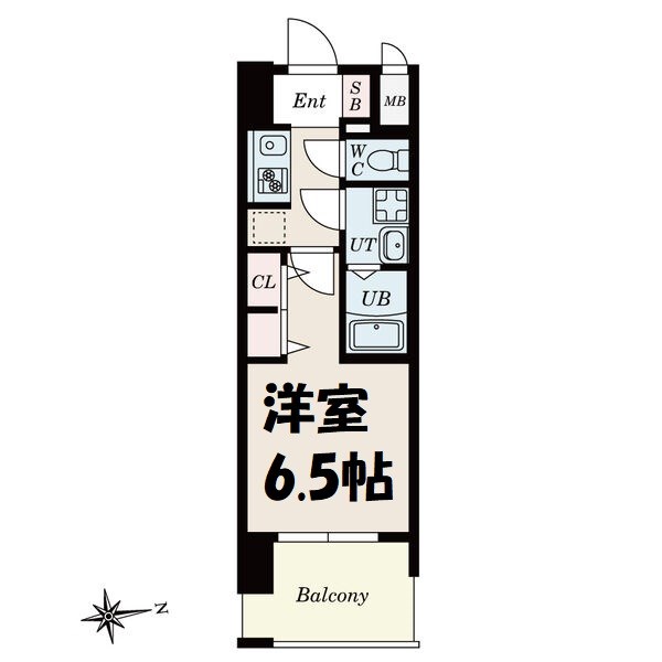 S-RESIDENCE上飯田North 間取り図