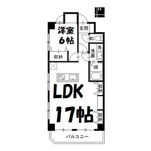 レジデンス安藤Ⅱ 間取り