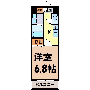 フォレシティ桜山 間取り図