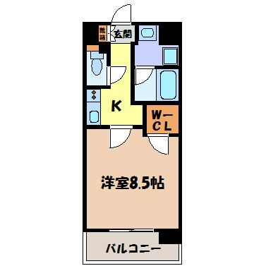 メイプルコート布池 間取り図