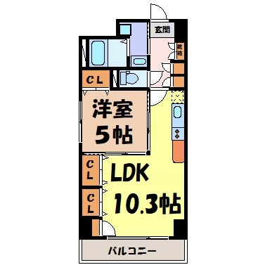 プレステージ新栄 間取り