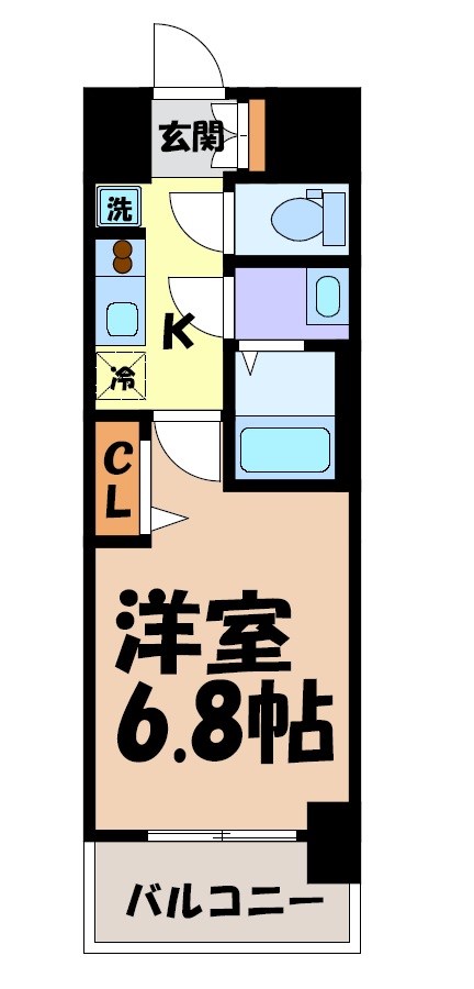 SOLメイクス浄心天神山 間取り図