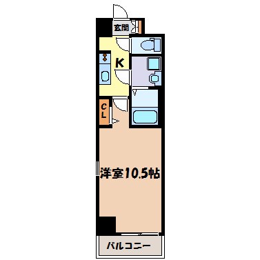 アベニューナカネ 間取り図