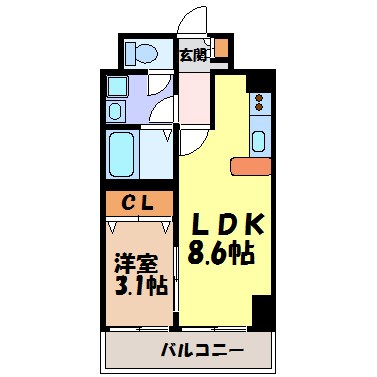 La Douceur今池 間取り図