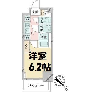 アステリ鶴舞テーセラ 間取り図