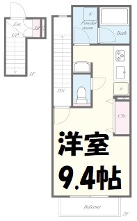 グランコート山王 間取り図