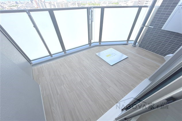 プレサンスジェネ上前津 ベランダ