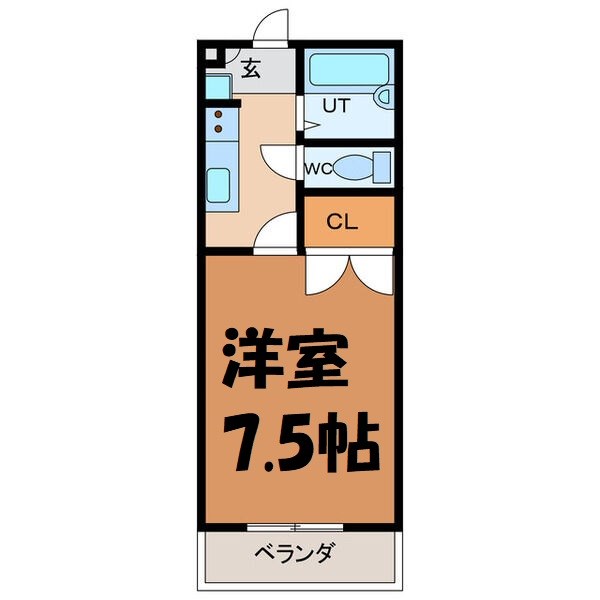 ル・ポン新瑞 間取り図