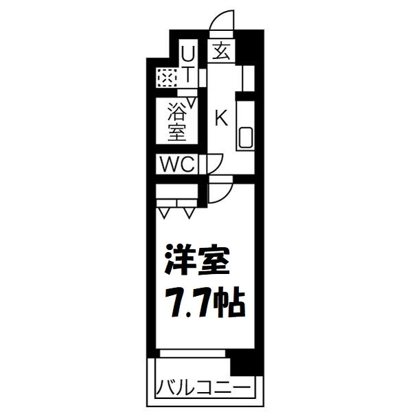 サニー東山 間取り図