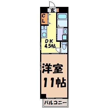J-レジデンス栄Ⅱ 間取り図