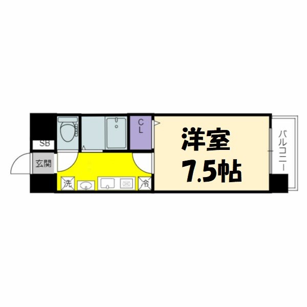 グランメール城西 間取り図