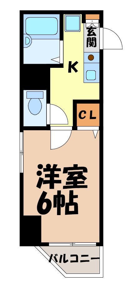 タウンコートパル 間取り図