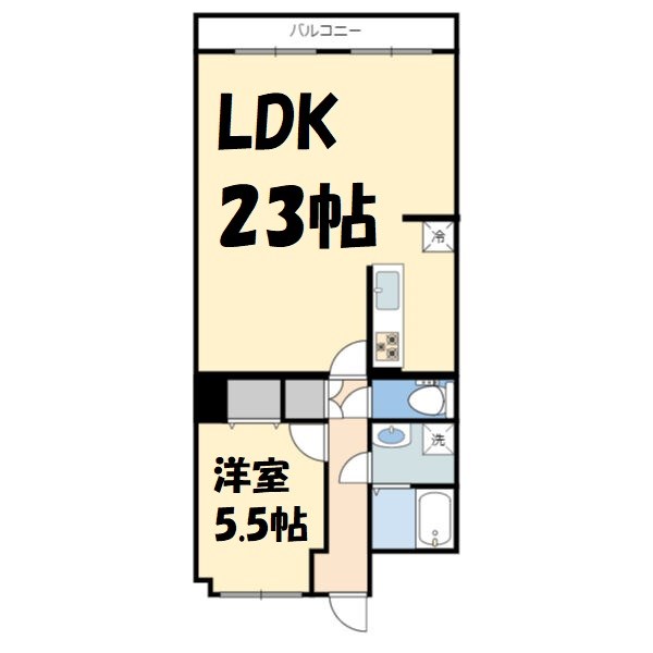 プレザント白金 間取り図