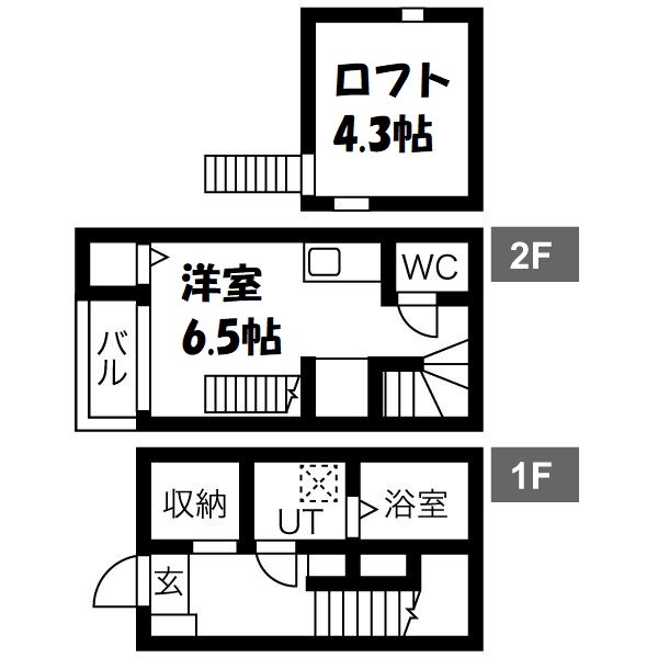 Maison Casablanca 間取り図