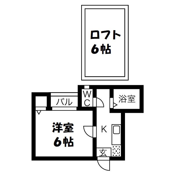 プランタン浅間 間取り図