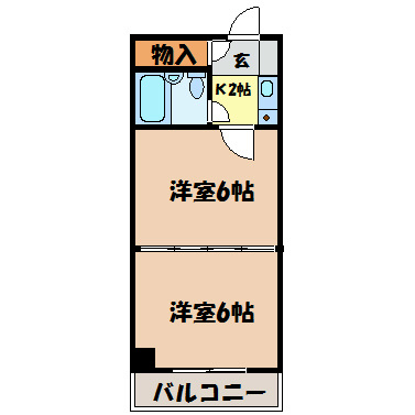 プリンセス今池 間取り図